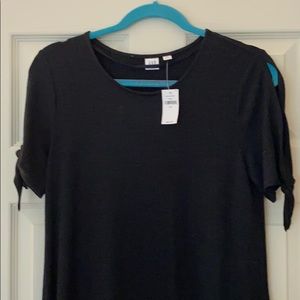 NWT Gap cutout shoulder swing dress